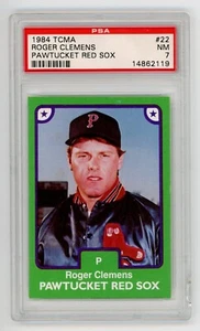 1984 TCMA Roger Clemens Graded Rookie Rc Card PSA 7 MLB Red Sox Yankees - Picture 1 of 2