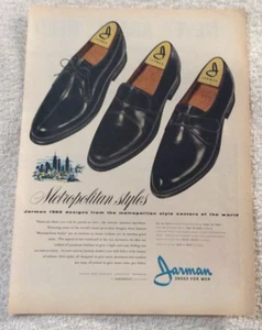 Jarman Shoes For Men Metropolitan Styles Vintage Print Ad 1959 - Imagen 1 de 5
