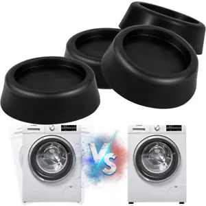 JB6368 Washing Machine Anti-Vibration Pads Kitchen Dryer Feet Mat Rubber Protect - Picture 1 of 12