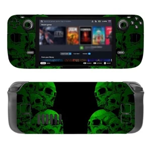Schädel Totenkopf Skull Skin Aufkleber Stickers Schutzfolie Für Steam Deck Vinyl - Picture 1 of 1