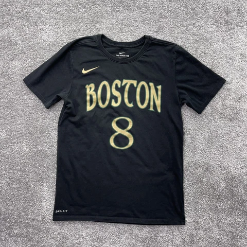 Boston Celtics Kemba Walker Shirt Mens Small Athletic Cut Nike Tee Dri-Fit #8 Cover