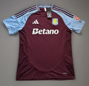 Adidas Aston Villa FC 24/25 Home Jersey Men’s Size Large Brand New $100 - Picture 1 of 8
