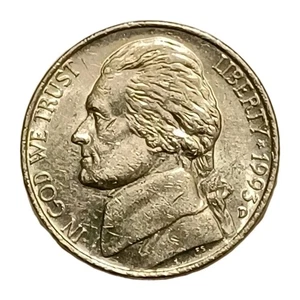 1993-D 5C Jefferson Nickel (Regular Strike) Double Monticello & Partial Steps  - Bild 1 von 3