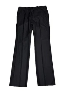 Mens Size 54 Roberto Cavalli Tuxedo Trousers Pants Wool Silk Luxury Unhemmed LUX - Picture 1 of 13