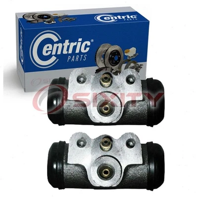 Cilindros de rueda de freno de tambor trasero centrados de 2 piezas para Jeep DJ3 1959-1966 frenado vp Foto 1 de 4