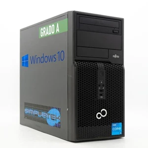 FUJITSU Esprimo P400 Core i5 Windows 10 Pro 16GB 2TB 2GB Gpu GT710 PC DVI VGA - Bild 1 von 4