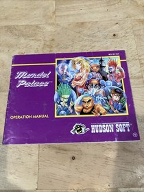 Mendel Palace Nintendo NES Instruction Manual Only