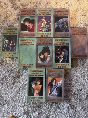 Robotech Perfect Collection Macross 10 VHS LOT SEALED streamline Picture - Image 1 of 4