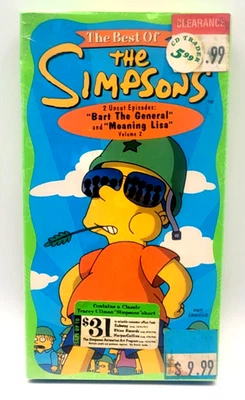 The Best of the Simpsons  VOLUME 2 (VHS, 1997) FACTORY SEALED NEW - Image 1 of 2
