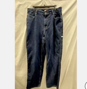 Tommy Hilfiger 34X34 Y2K Vintage Carpenter Jeans MENS 34 Waist 34 Length Pants - Picture 1 of 6