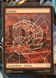 Gebirge (V.1) SPM-192 - Land - NM - Deutsch - MTG - Mountain - Spider-Man  - Bild 1 von 1