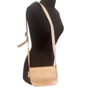 Vintage Coach 90er Sonoma 4919 Leder "Pergament" beige ca. 6x8x3" preloved - Bild 1 von 10