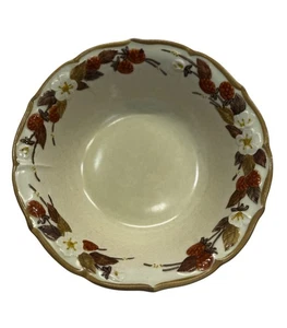 VTG Metlox Poppy Trail Autumn Berry Oval Decorative Serving Bowl #679 - Picture 1 of 6