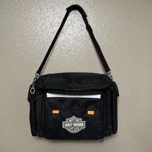 Bolsa refrigeradora aislada Harley Davidson bolsa grande varios compartimentos motociclistas - Imagen 1 de 7