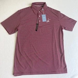 NWT J Rose Polo Shirt Mens Size XL Red Striped Golfer Casual - Picture 1 of 8