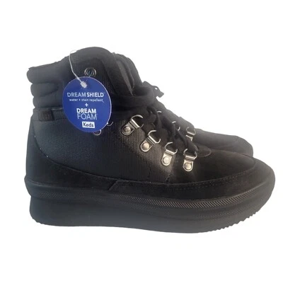 Keds Womens Boots Size 6.5 Leather Flat  WH63640 Dream Shield + Dream Foam - Image 1 of 4