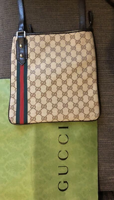 Gucci GG borsello a tracolla ORIGINALE NUOVO - Immagine 1 di 4