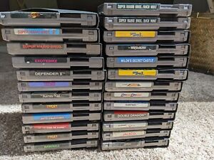 Nintendo NES 25 Games lot