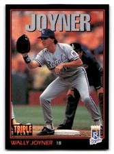 Wally Joyner 1993 Triple Play #153 Kansas City Royals BASEBALL
