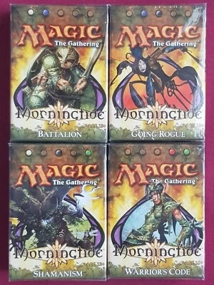 Magic The Gathering MORNINGTIDE 4x New Sealed Theme Decks MTG - Image 1 of 2