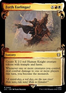 MTG - Forth Eorlingas! - Showcase Scrolls - Lord of the Rings - Magic - Picture 1 of 3