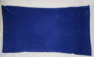 Women's bright blue Calvin Klein wrap around shawl one size 100% acrylic - Picture 1 of 5