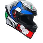 AGV K1 S E2206 Bang Matt Italy Blue 022 Full Face Helmet - New! Fast Shipping!