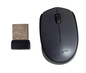 Logitech M170 Advanced Optical Mouse 2.4GHZ Wireless PC MAC w/ USB Nano Receiver - Picture 1 of 5