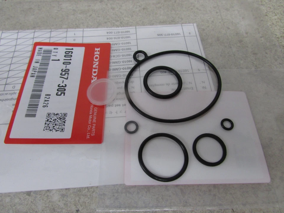 JUEGO DE JUNTAS DE CARBURADOR OEM HONDA ATC70 ATC 70 NOS 78-85 16010-957-305 Foto 1 de 1