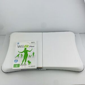 Nintendo Wii Fit Balance Board AUS PAL + Wii Fit Plus Game Tested & Working