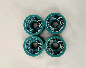 Sector 9 NINE BALLS Wheel Set Green 74mm/78a skateboarding wheels only lot of 4 - Picture 1 of 7
