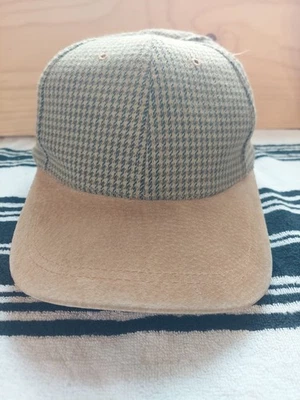 Gorra Nissun de Colección Medios Mixtos Pata de Gallo Gamuza Deslizable Ajustable Foto 1 de 4