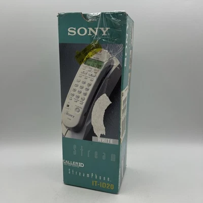 Sony IT-ID20 Teléfono Identificador de Llamadas Unidad Programable Montada en la Pared Blanco Foto 1 de 4