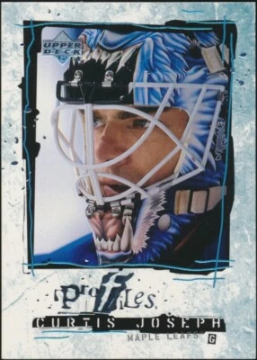 1998/99 Upper Deck Profiles Insert #P20 Curtis Joseph Toronto Maple Leafs - Image 1 of 2