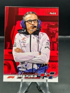 2024 Paddock Pass F1 - Laurent Mekies - Red Foil - 77 - Picture 1 of 4