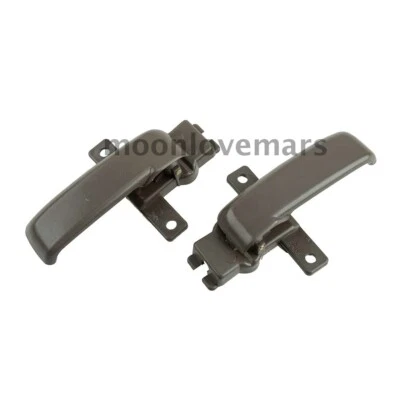 2x Repuesto de manija de puerta interior para Isuzu NPR NPR-HD NQR NRR 1995-07 gris oscuro Foto 1 de 4