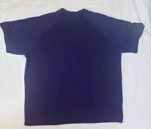 Men's Purple Short Sleeved Unisex Casual Shirt Sz Medium - Picture 1 of 8
