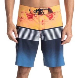 QUICKSILVER Highline DryFlight Lava Division 20" Boardshort Shorts Waist 40 - Picture 1 of 14