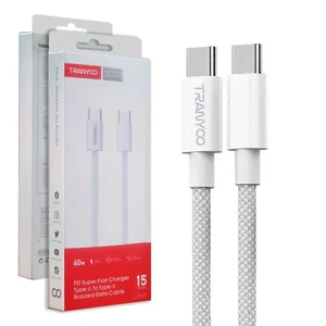 60W Fast Charging Charger PD USB C to Type C Cable Cord Fr iPhone 15 /16 Pro Max - Picture 1 of 4