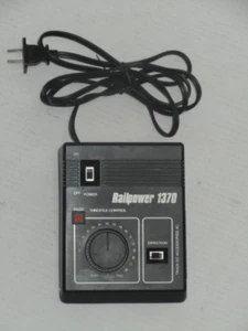 MRC RAILPOWER 1370 HO N GAUGE MODEL TRAIN TRANSFORMER POWER PACK TESTED WORKS - Picture 1 of 5