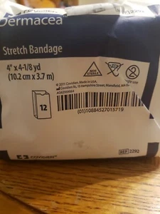 Dermacea Sterile Stretch Bandage, 4'' x 4-1/8 yds, 12 Count, - Picture 1 of 2