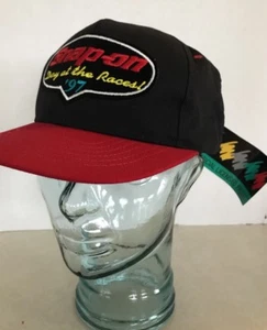 97 Vintage Snap-on Tools Hat Day At The Races Racing Snapback Cap - Picture 1 of 12
