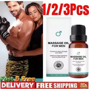 Men Essential Oil Medilisk Energy Massage Essential Oil for Men Free Fast NEW - Picture 1 of 18