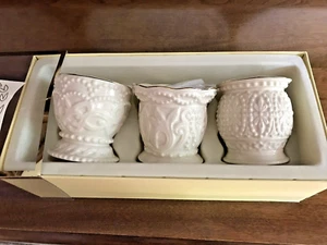 Juego de 3 Tealights Lenox Classic con cuentas nuevas - Imagen 1 de 3