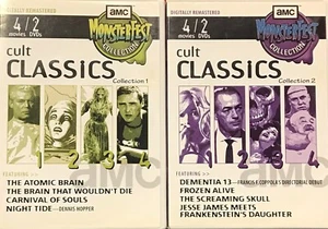 AMC MONSTERFEST CULT CLASSICS 1 & 2 + BELA LUGOSI (12 Movies) [6 DVD] - Picture 1 of 4
