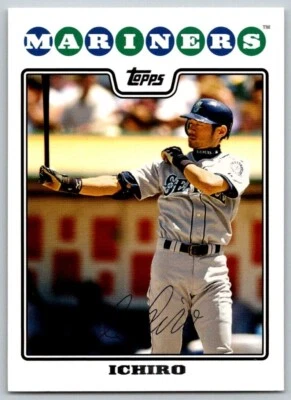 2008 Topps Ichiro Seattle Mariners #320 - Image 1 of 2
