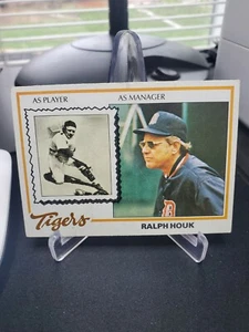 1978 Topps Ralph Houk #684 Baseball Card Detroit Tigers - Picture 1 of 2