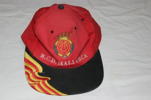 Cap Of Football The Real Club Sports Mallorca Vintage Very Scarce And Cotizada Cover