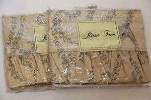Rose Tree MONTCLAIR French Country Set de DOS fundas de almohada Euro Cottage - Imagen 1 de 5