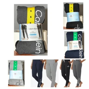 Brand New Calvin Klein Women's Joggers 2 Pack French Terry - Picture 1 of 8